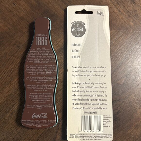 Vintage Coca Cola pen and pencils - Picture 2 of 2